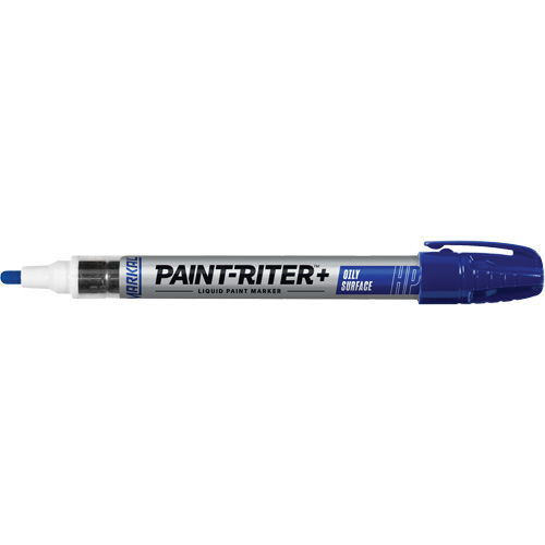 Marqueur pour surfaces huileuses Paint-Riter +, Liquide, Bleu Auto-Cam