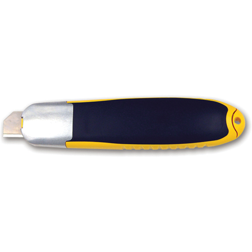 Automatic Self-Retracting Safety Knife, 15 mm, Carbon Steel, Plastic Handle Auto-Cam