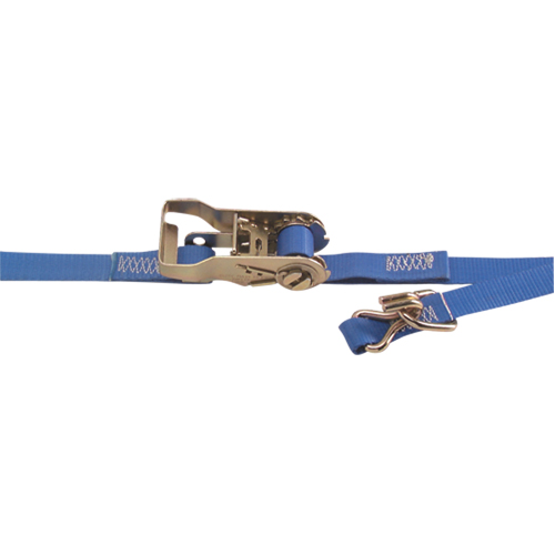 Heavy-Duty Utility Straps, Ratchet, 1" W x 16' L, 835 lbs. (380 kg) WLL Auto-Cam