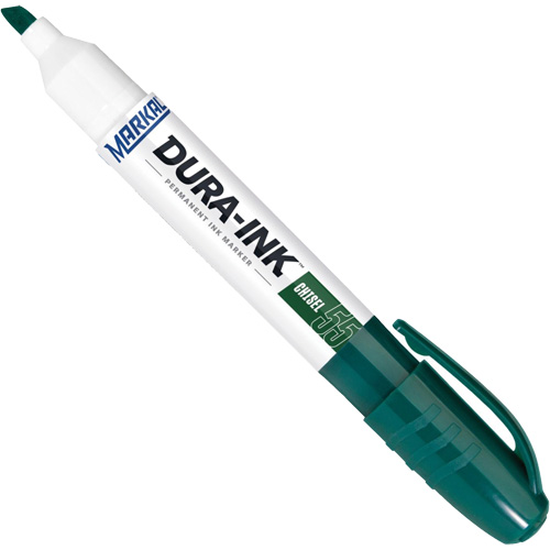 Dura-Ink&reg; 55 Marker, Green, Chisel Tip Auto-Cam