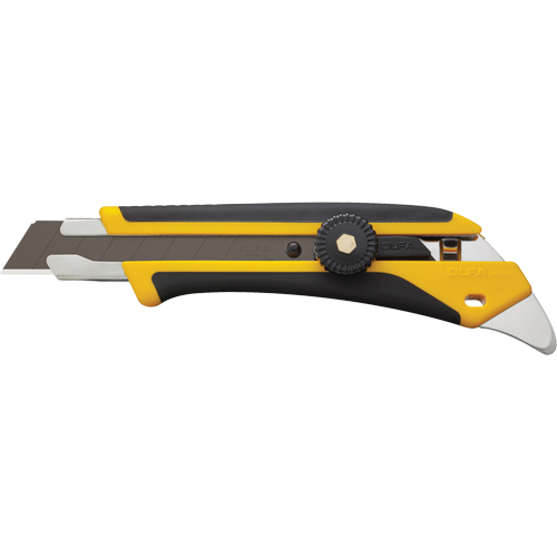 Heavy-Duty Utility Knife with Ratchet Lock, 18 mm Auto-Cam