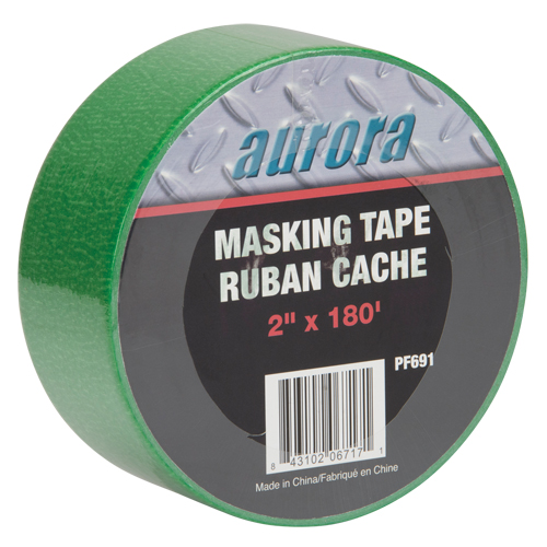 Painters Masking Tape, 50 mm (2") x 55 m (180'), Green Auto-Cam