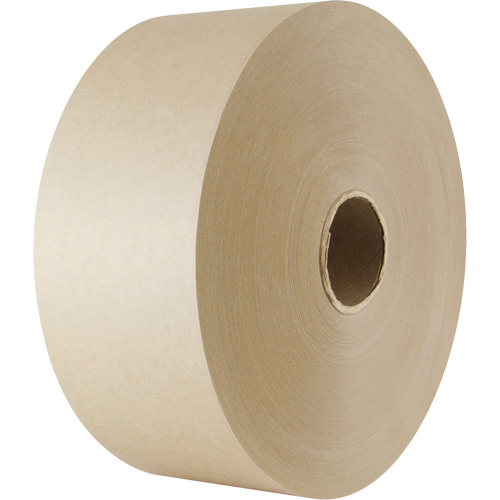 Water-Activated Paper Tape, 102 mm (4") x 183 m (600'), Kraft Auto-Cam