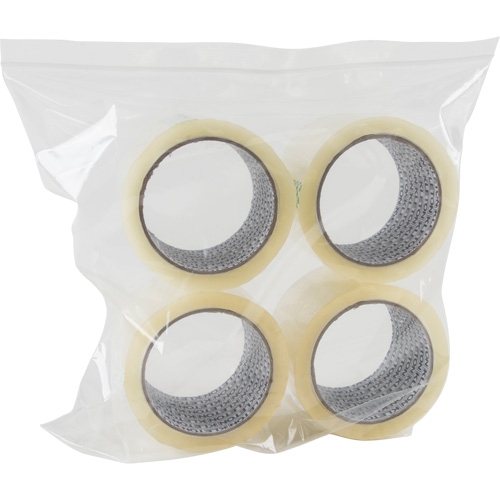 Sacs en poly, Refermable, 12" x 12", 2 mils Auto-Cam