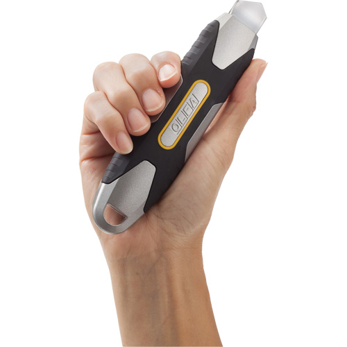 Knife with Ratchet Lock, 18 mm, Carbon Steel, Heavy-Duty, Aluminum Handle Auto-Cam