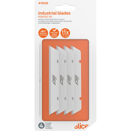 Slice Lame de rechange Finger-Friendly avec bout pointu offrant une s&eacute;curit&eacute; pour les doigts, Style Simple Auto-Cam