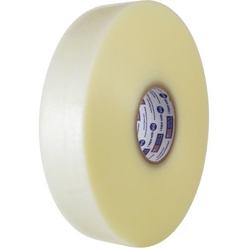 7151QT Cold Temperature Carton Sealing Tape, Hot Melt Adhesive, 1.95 mils, 72 mm (3") x 914 m (2998') Auto-Cam