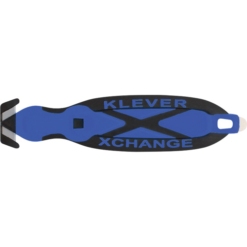 Couteau de s&eacute;curit&eacute; Klever Xchange, Lame de 1-3/8" Auto-Cam