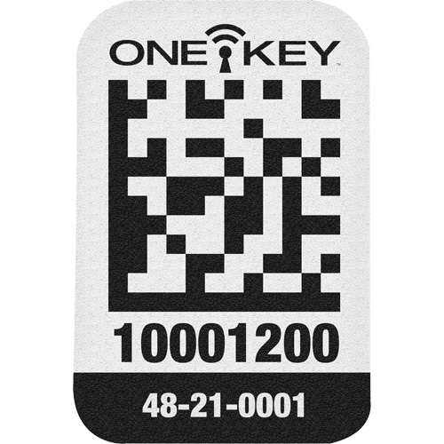 &eacute;tiquettes d'identification d'actifs One-Key Auto-Cam