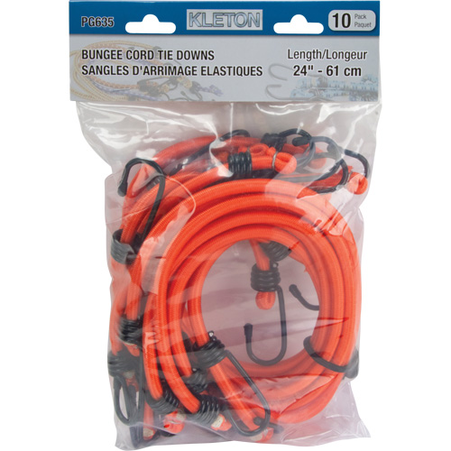 Bungee Cord Tie Downs, 24" Auto-Cam