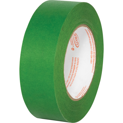 Premium Safe Tack Masking Tape, 36 mm (1-27/64") x 55 m (180.4'), Green Auto-Cam
