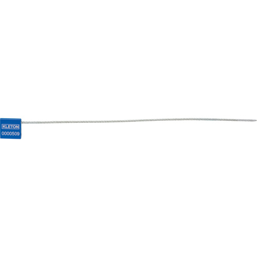 High Security Security Seal, 12", Metal, Cable Seal Auto-Cam