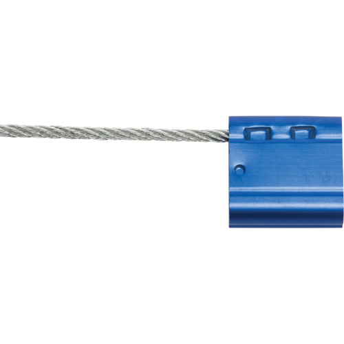 High Security Security Seal, 12", Metal, Cable Seal Auto-Cam