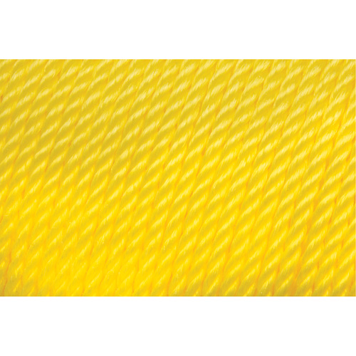 1/4" Braided Yellow Rope, Polypropylene, 1300' Auto-Cam