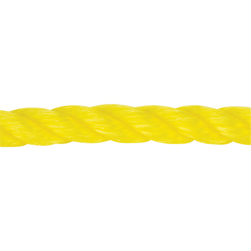 Corde jaune tress&eacute;e 1/2", Polypropyl&egrave;ne, 335' Auto-Cam