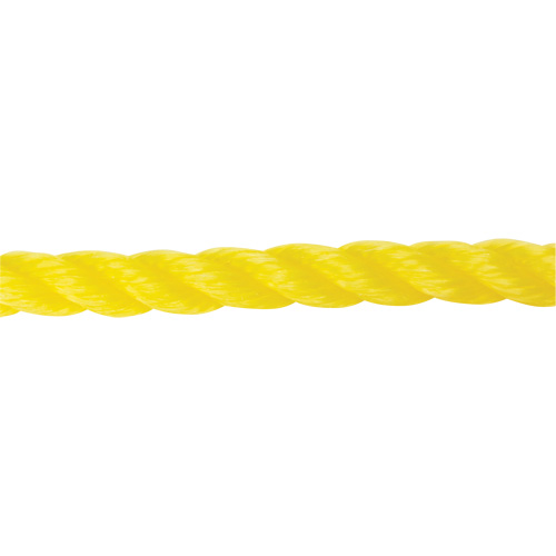 5/8" Braided Yellow Rope, Polypropylene, 200' Auto-Cam