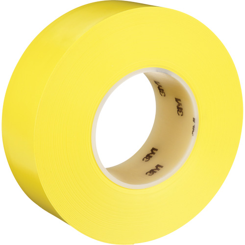 Durable Floor Marking Tape 971, 2" x 108', Vinyl, Yellow Auto-Cam