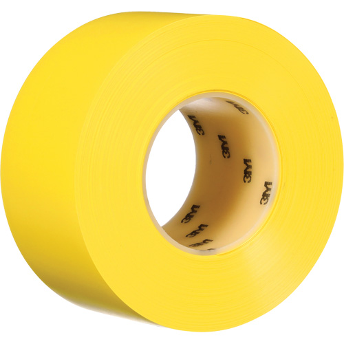 Ruban de marquage de planchers durable 971, 3" x 108', Vinyle, Jaune Auto-Cam