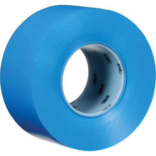 Ruban de marquage de planchers durable 971, 3" x 108', Vinyle, Bleu Auto-Cam
