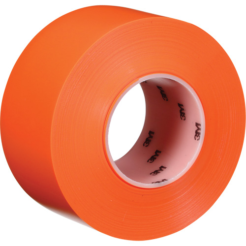 Ruban de marquage de planchers durable 971, 3" x 108', Vinyle, Orange Auto-Cam