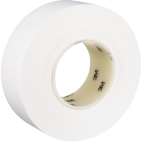 Ruban de marquage de planchers durable 971, 3" x 108', Vinyle, Blanc Auto-Cam