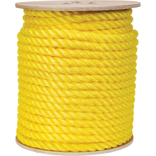 Braided Yellow Rope, Polypropylene, 300' Auto-Cam