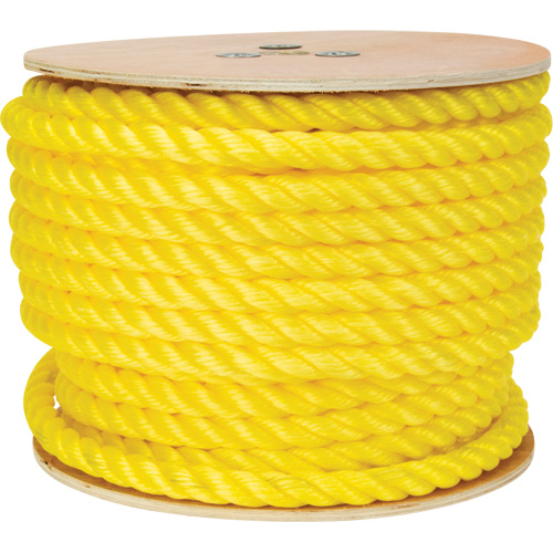 Braided Yellow Rope, Polypropylene, 144' Auto-Cam