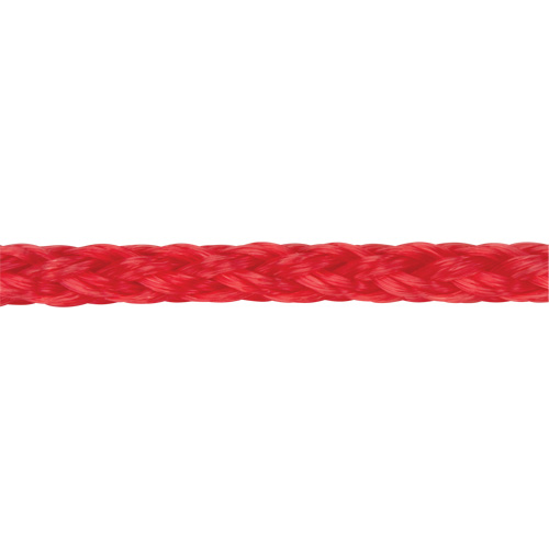 Braided Red Rope, Polypropylene, 500' Auto-Cam
