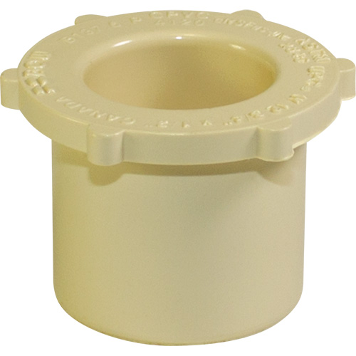 Flowguard Gold&reg; Pipe Bushing, 3/4" x 1/2", Spigot x Hub, CPVC Auto-Cam