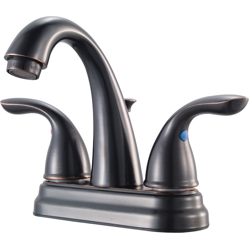 Pfirst Series Centerset Bathroom Faucet Auto-Cam