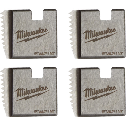 Matrices de tuyauterie portables NPT, Pour tuyau de 1-1/2", Alliage Auto-Cam