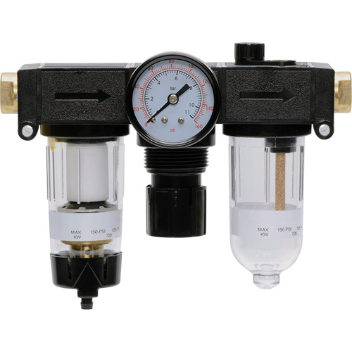 Filter, Regulator & Lubricator Modulair 200, 1/4" NPTF Auto-Cam