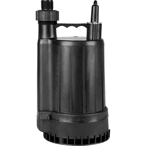 Thermoplastic Utility Pump, 115 V, 2200 GPH, 1/4 HP Auto-Cam