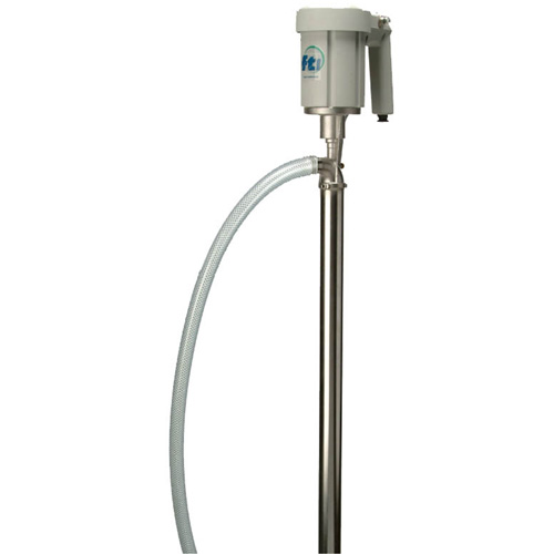 EFS-40 Drum Pump Kit with S1 Motor, Stainless Steel, 17 GPM Auto-Cam