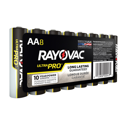 Ultra PRO Industrial Batteries, AA, 1.5 V Auto-Cam