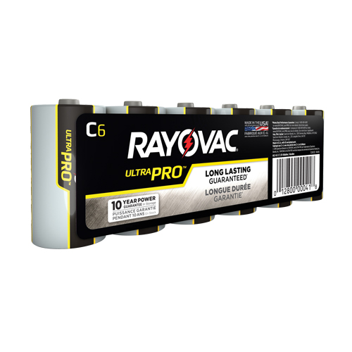 Ultra PRO Industrial Batteries, C, 1.5 V Auto-Cam