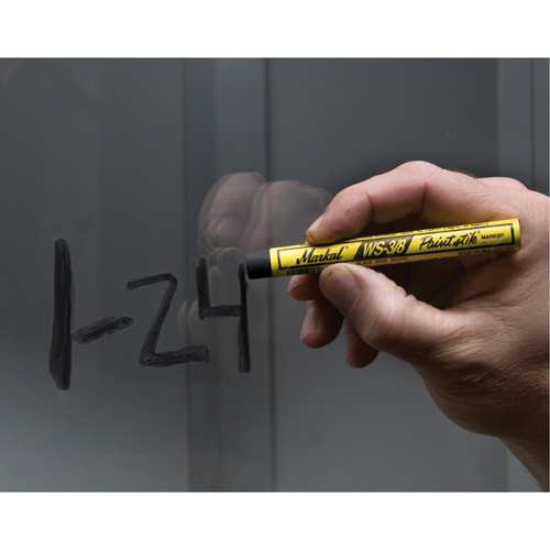 WS-3/8 Paintstik&reg; Paint Marker, Solid Stick, Black Auto-Cam