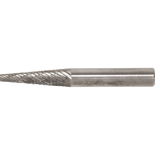 Solid Carbide Burr, SM-1, 1/4" Dia., 1/4" Shank, 1/2" Depth of Cut Auto-Cam