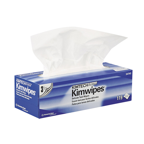 Kimtech Science Kimwipes Delicate Task Wipes, Specialty, 12" L x 12" W Auto-Cam