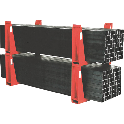 Stacking U-racks, 6000 lbs. Capacity Auto-Cam