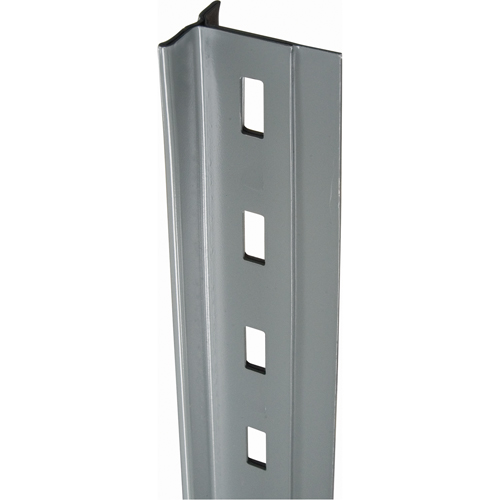 Interlok Boltless Shelving "T" Post, Steel, 112" High Auto-Cam
