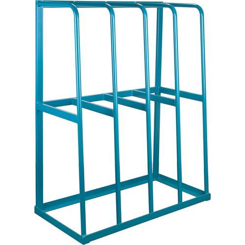 Bar Storage Racks - Vertical Bar Racks, Vertical, 48" W x 24" D x 60" H, 3000 lbs. Cap. Auto-Cam