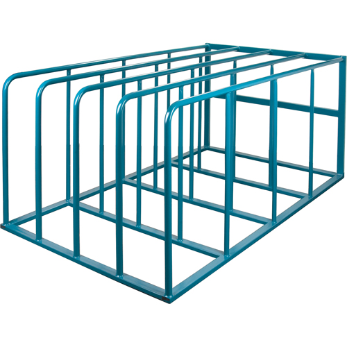 Standard Vertical Sheet Racks, 84" W x 50" D x 36-3/4" H, 4000 lbs. Capacity Auto-Cam