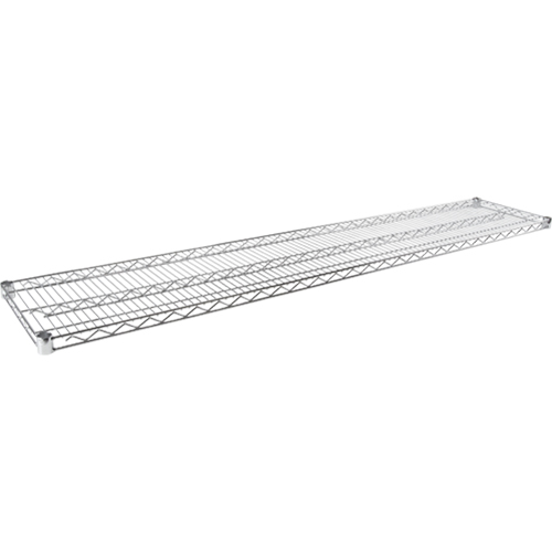 Wire Shelf for Heavy-Duty Chromate Wire Shelving, 30" W x 18" D, 800 lbs. Capacity Auto-Cam
