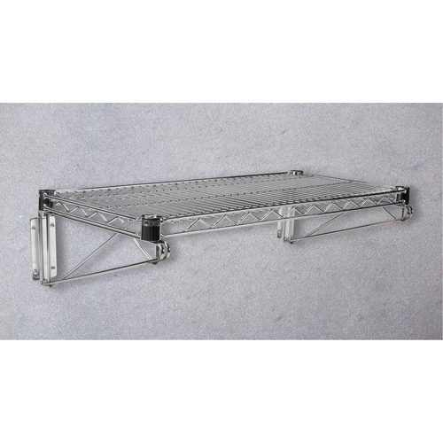 Direct Wall Mount for Chromate Wire Shelving Auto-Cam