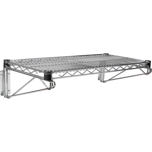 Ensemble d'&eacute;tag&egrave;re murale en treillis, Simple Support, 200 lb Capacit&eacute;, 14" p Auto-Cam