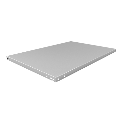 Slotted Angle Shelf, Galvanized Steel, 36" W x 24" D Auto-Cam