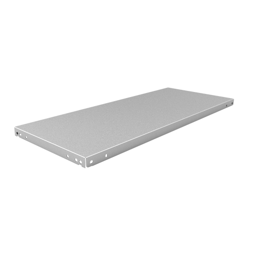 Slotted Angle Shelf, Galvanized Steel, 48" W x 15" D Auto-Cam