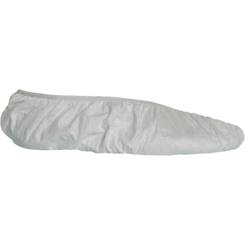 Tyvek&reg; 400 Shoe/boot Cover, One Size, Polyethylene, White Auto-Cam