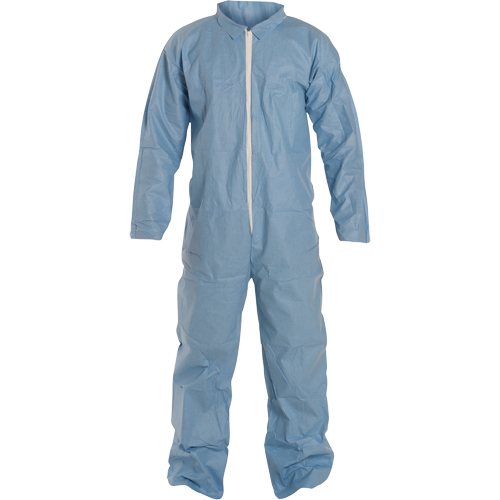 ProShield&reg; 6 SFR Coveralls, Medium, Blue, FR Treated Fabric Auto-Cam